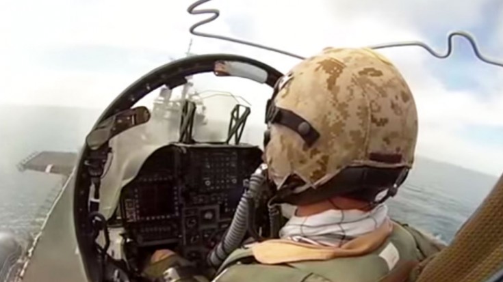 Harrier Pilot Disappointed With What We’d Consider A Perfect Landing | World War Wings Videos