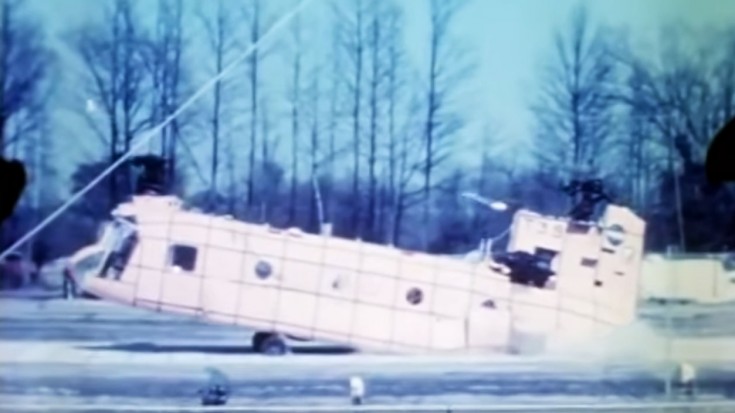 What Happens To A Chinook When It Falls Just 50 Ft! | World War Wings Videos