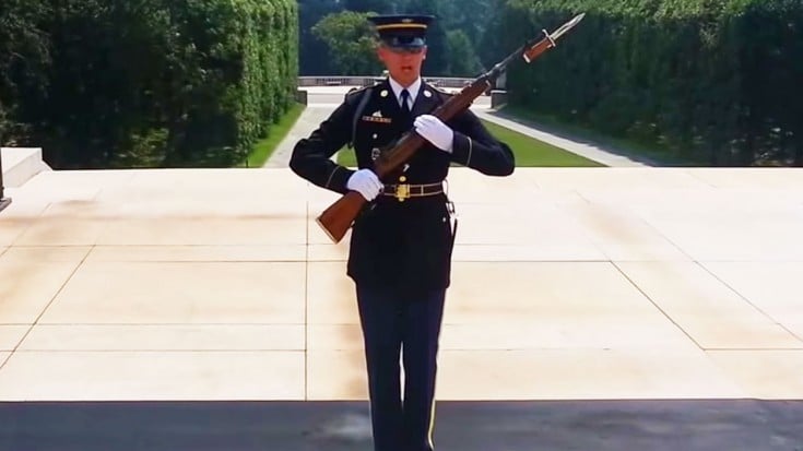 People Laugh At The Tomb Of The Unknowns-The Guard Responds Perfectly | World War Wings Videos