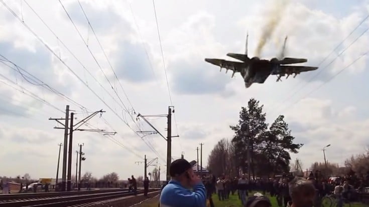 MiG So Low It Makes Massive Trees Sway-Insanely Loud | World War Wings Videos