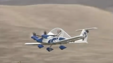Worlds smallest manned aircraft
