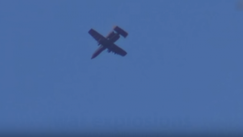 A-10 Warthog Strafing Targets Over Syria | World War Wings Videos