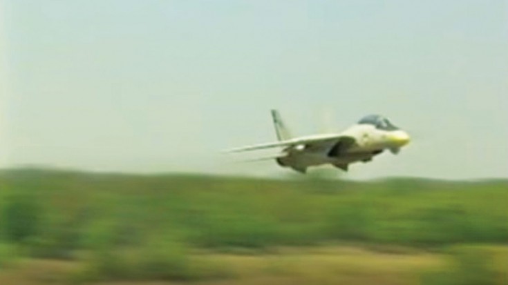 F-14 Pilots Get Low And Fire Their Guns | World War Wings Videos