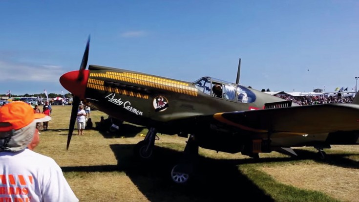 A-36 Apache Start Up- Variant Of Mustang Designed To Dive Bomb | World War Wings Videos