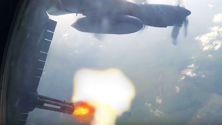 AC-130U Spooky Live Fire Tests Its Freedom Dispenser | World War Wings Videos