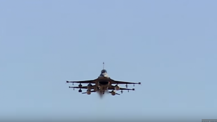 F-16 Shooting Its Cannon | World War Wings Videos