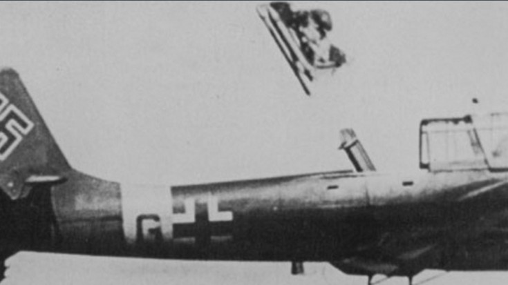 RARE Footage Of German Pilot Testing First Ejection Seat In 1942 | World War Wings Videos