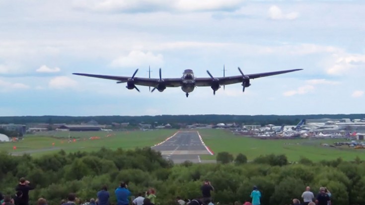 Guy Captured 8 Of The Finest Lancaster Flybys EVER | World War Wings Videos