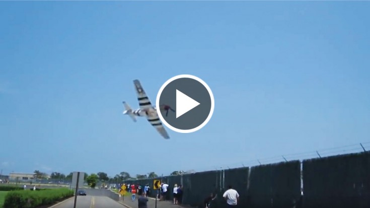 We Caught One Of The Best P-51 Flybys Of ALL TIME | World War Wings Videos