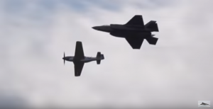 F-35 & P-51 Mustang Flying Together – This Will Give You The “Feels”