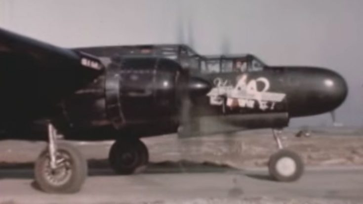 P-61 Black Widow Footage – In Color | World War Wings Videos