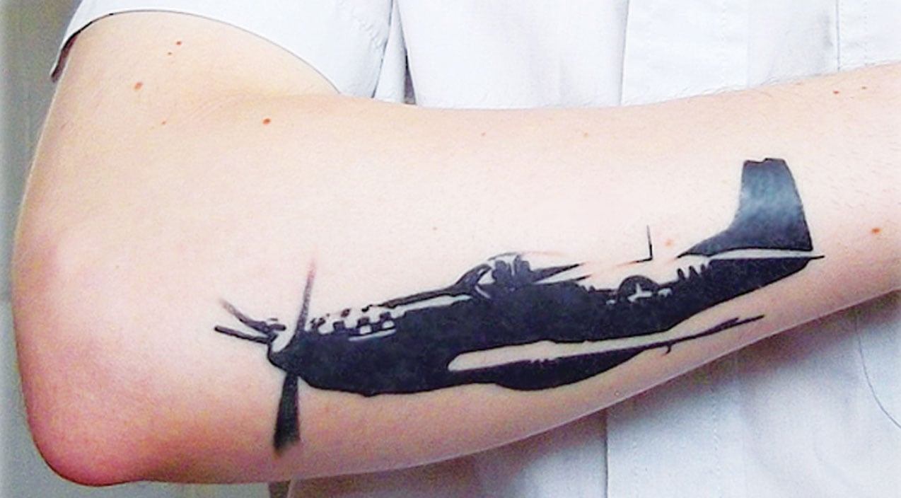 9 WWII Warbird Tattoos You Wish You Thought Of  World War Wings