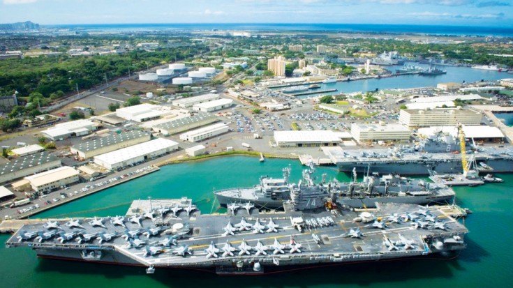 Aerial Footage Of RIMPAC 2016–The Massive Naval Power Of 26 Nations | World War Wings Videos