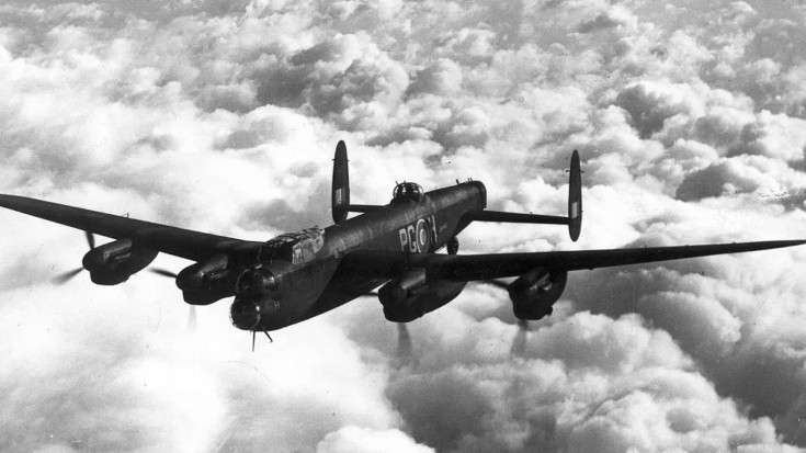 Footage Of British Lancasters Over New York | World War Wings Videos