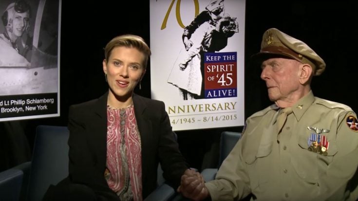 Scarlett Johansson Answered WWII Pilot’s Last Wish Before He Died | World War Wings Videos