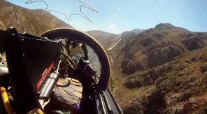 Buccaneer Flies Low Through Canyon