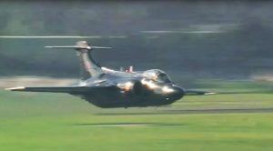 Buccaneer Pulls Off Low Flyby- Powered by 2 Rolls-Royce RB Spey Mk.101 Turbofans