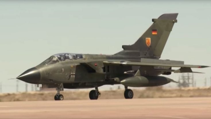 Rare Tornado Fighter Storms Through The Desert | World War Wings Videos