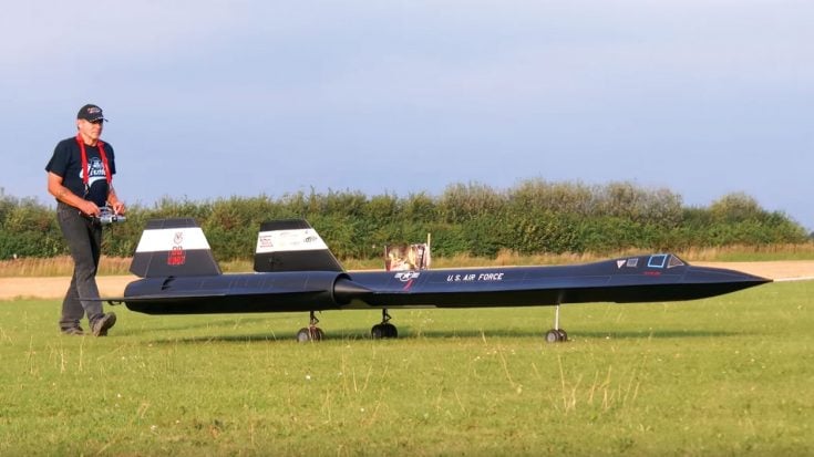 Enormous Rc SR-71 Has A Critical Landing, Barely Makes It! | World War Wings Videos