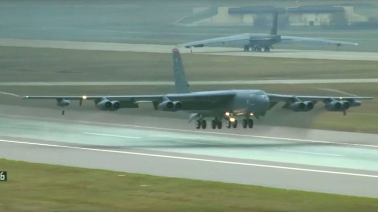 Massive Squadron Of B-52s Scramble Into Action To Crush The Threat Of Nuclear War | World War Wings Videos