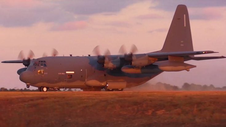 Huge C-130 Hercules Conducts Risky Dirt Strip Landing | World War Wings Videos