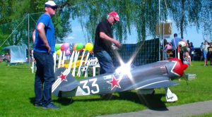 Colossal RC Yak-11’s 400ccm Engine Packs A Punch