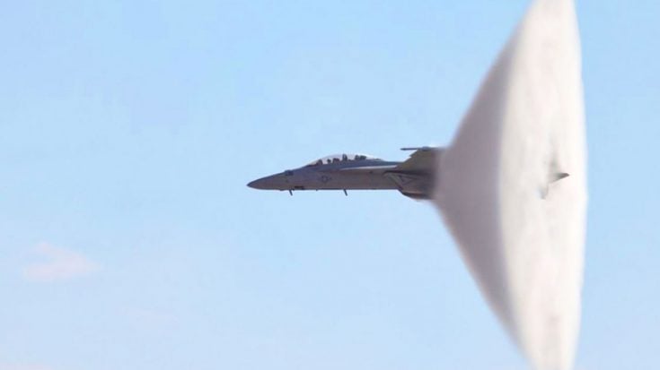 jet breaking sound barrier