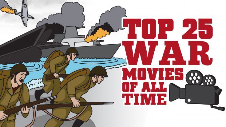 Top 25 War Movies Of All Time | World War Wings Videos