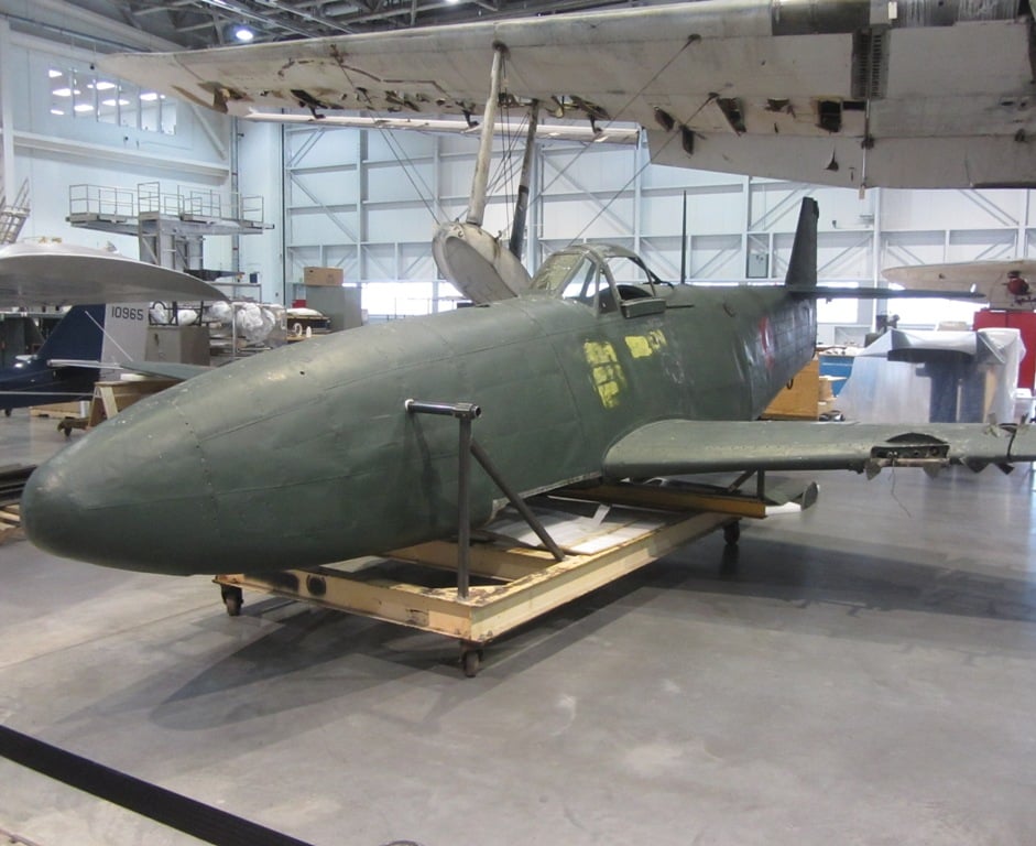 The Only Nakajima Kikka - Japan's First Fighter Jet - World War Wings