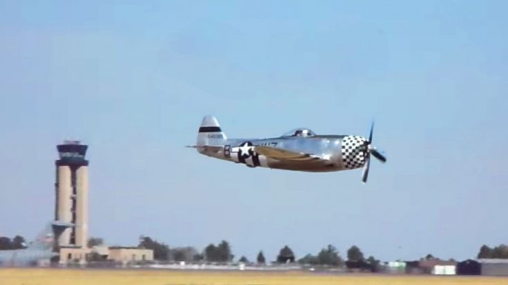 Low, Rumbling P-47 Thunderbolt Flyby | World War Wings Videos