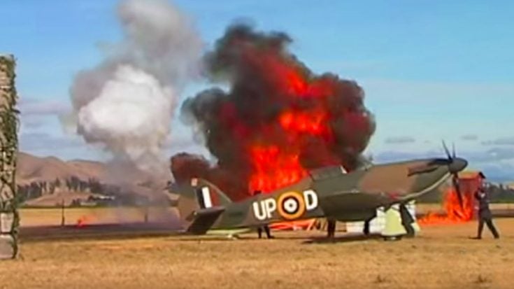 Speeding Fighters Soar In Explosive Battle Of Britain Reenactment | World War Wings Videos