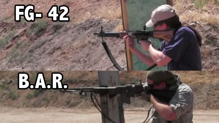 WWII B.A.R. vs FG-42 – Even The Lesser Marksman Wins Because Of This Gun | World War Wings Videos