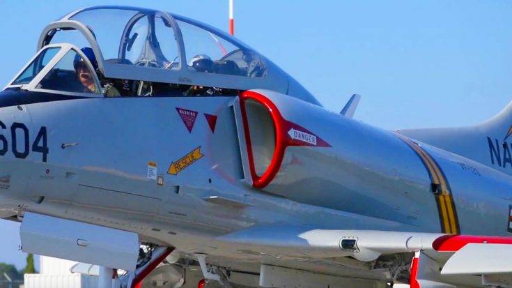 Gorgeous A-4 Skyhawk Restored To Perfection Soaring Through The Skies | World War Wings Videos