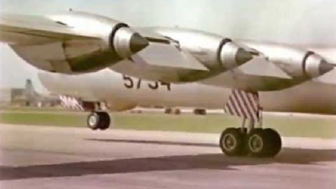 B-36 Take Off and Flight In Color | World War Wings Videos