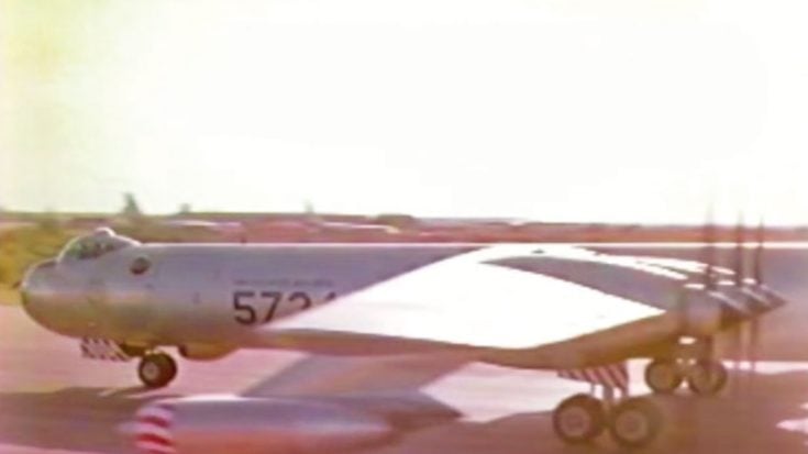 B-36 Take Off and Flight In Color | World War Wings Videos B-36 Take Off and Flight In Color | World War Wings Videos