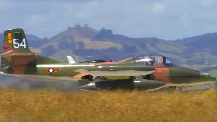 Dynamic A-37 Dragonfly Blasts Into The Sky | World War Wings Videos