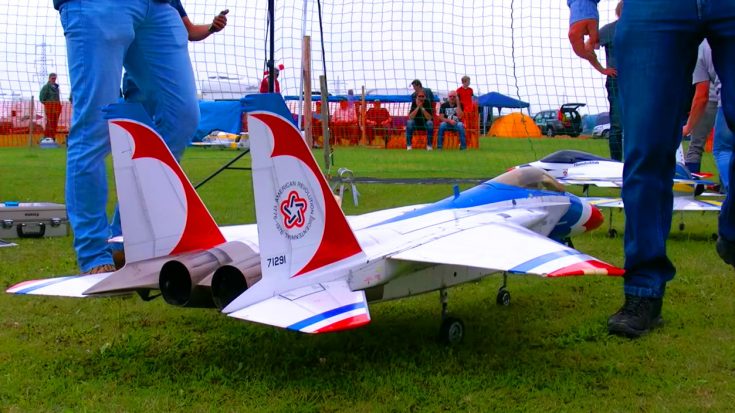 Tremendous Turbine-Powered RC F-15 Soaring In The Red, White And Blue | World War Wings Videos
