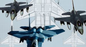 Infographic Comparing Fighter Jet Sizes From Around The World