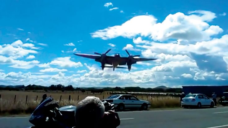 Mossie Comes In Almost Too Close For Comfort | World War Wings Videos