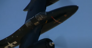 F7F Tigercat Intense Flybys And Rapid Vertical Climb