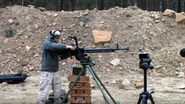 Shooting A DShK Heavy Machine Gun – Man, That’s Loud! | World War Wings Videos