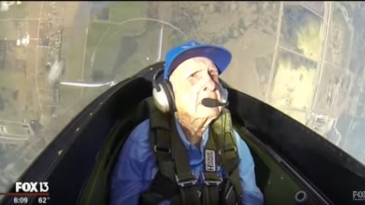 96-Year Old WW2 Pilot Flies Again And Feels Nostalgic | World War Wings Videos