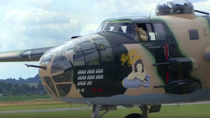 Legendary B-25 Roars Its Smokey Engine And Rockets Into The Sky | World War Wings Videos