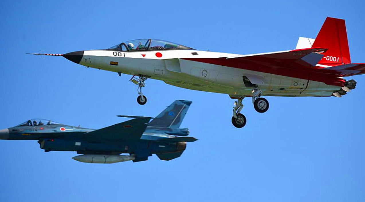 Japan fighter. Mitsubishi x-2 Shinshin. Mitsubishi x-2 Shinshin 5-го поколения. Японский истребитель Mitsubishi f2. Mitsubishi f-3 Shinshin.