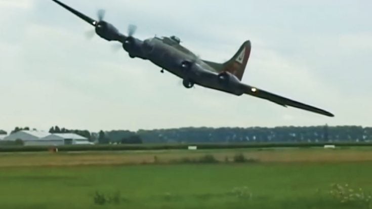 Here’s A B-17 Flyby You’ve Never Seen-And Will Probably Never Forget | World War Wings Videos