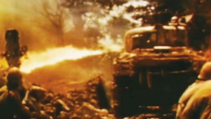 WWII Footage Of A Flame Tank In Action | World War Wings Videos