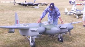 RC Mosquito Takes To The Skies