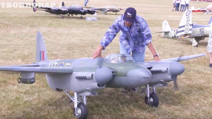 RC Mosquito Takes To The Skies | World War Wings Videos