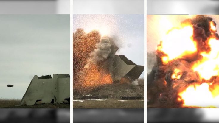 Powerful Artillery Shells Vs. Heavy Armor In Slow Motion | World War Wings Videos