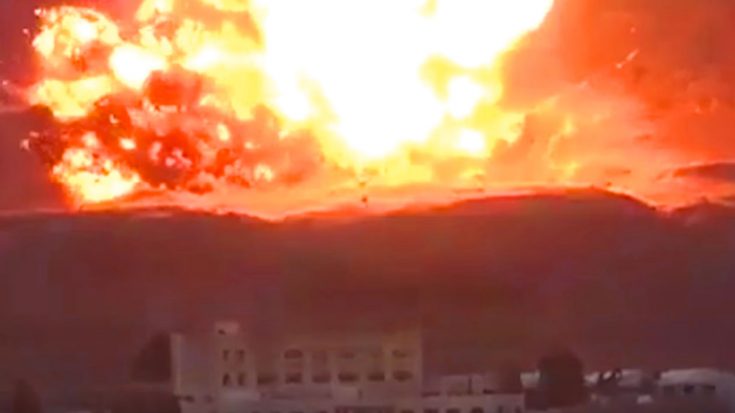 Leaked Footage Of Ammunition Depot Blasted – Only Film Of Massive Explosion | World War Wings Videos